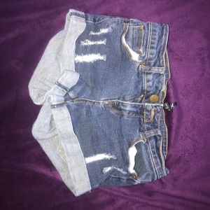 jean shorts